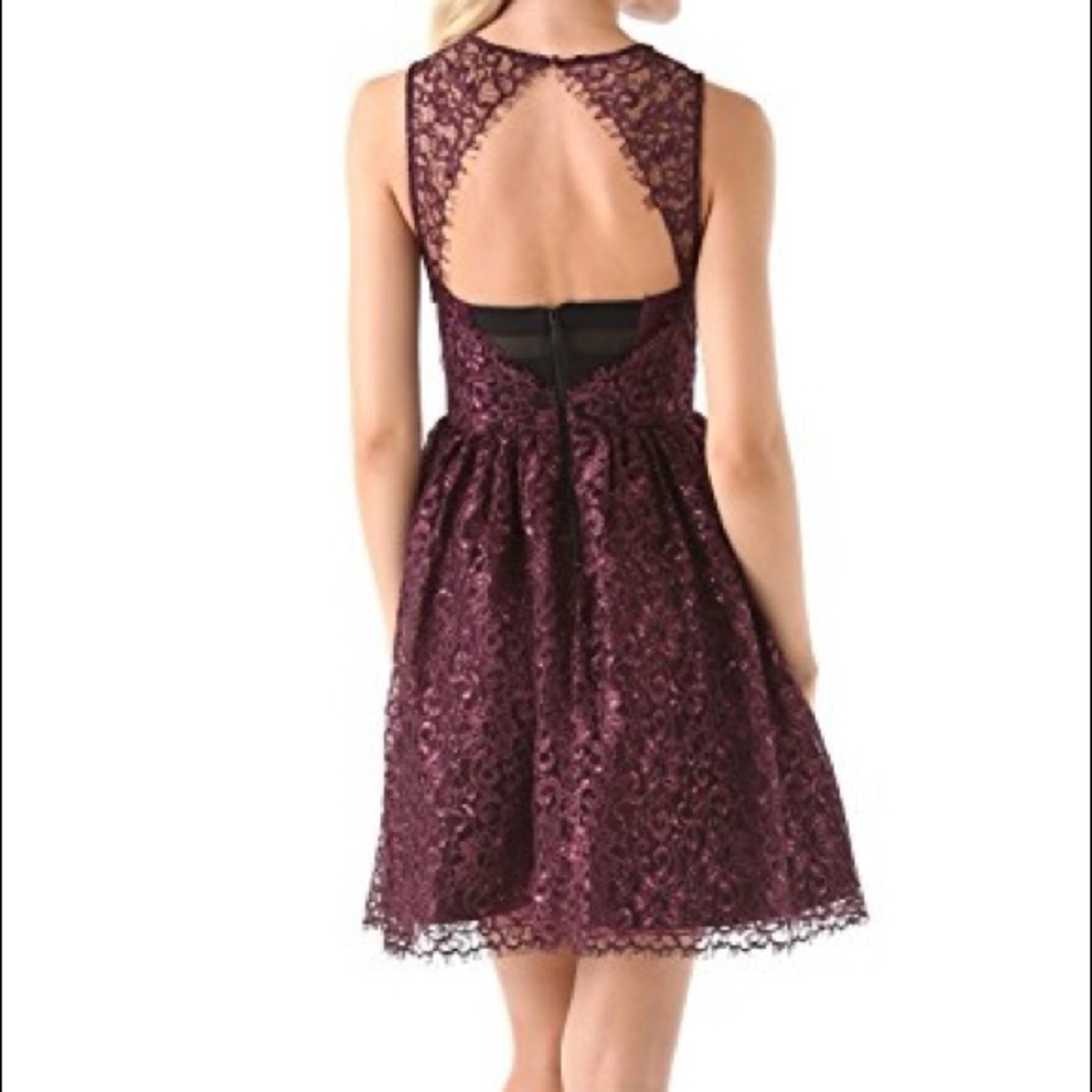Alice & Olivia Ophelia Fit and Flare Dress - Picture 2 of 8
